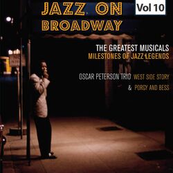 Cover of Milestones of Jazz Legends - Jazz on Broadway, Vol. 10
