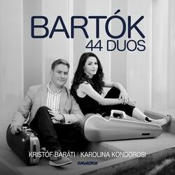 Cover of Béla Bartók: 44 Duos for 2 Violins, Sz. 98