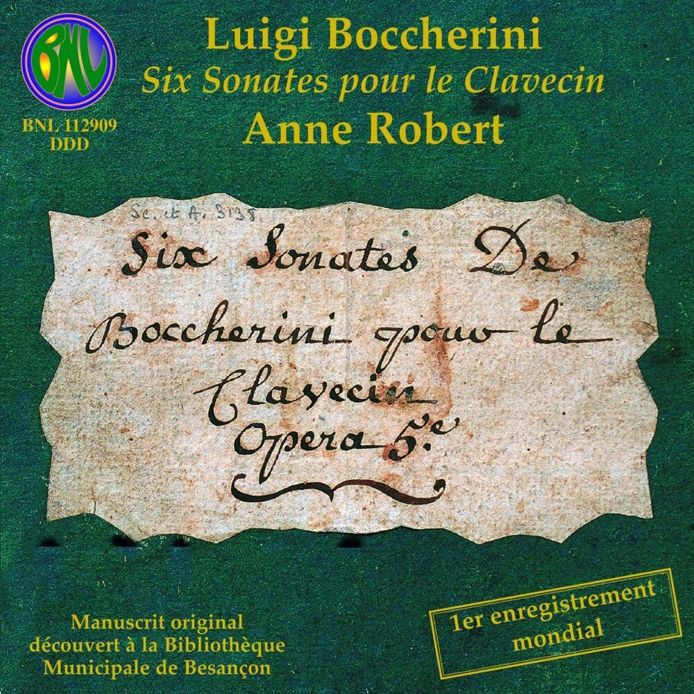 Picture of Boccherini: Six sonates pour le clavecin