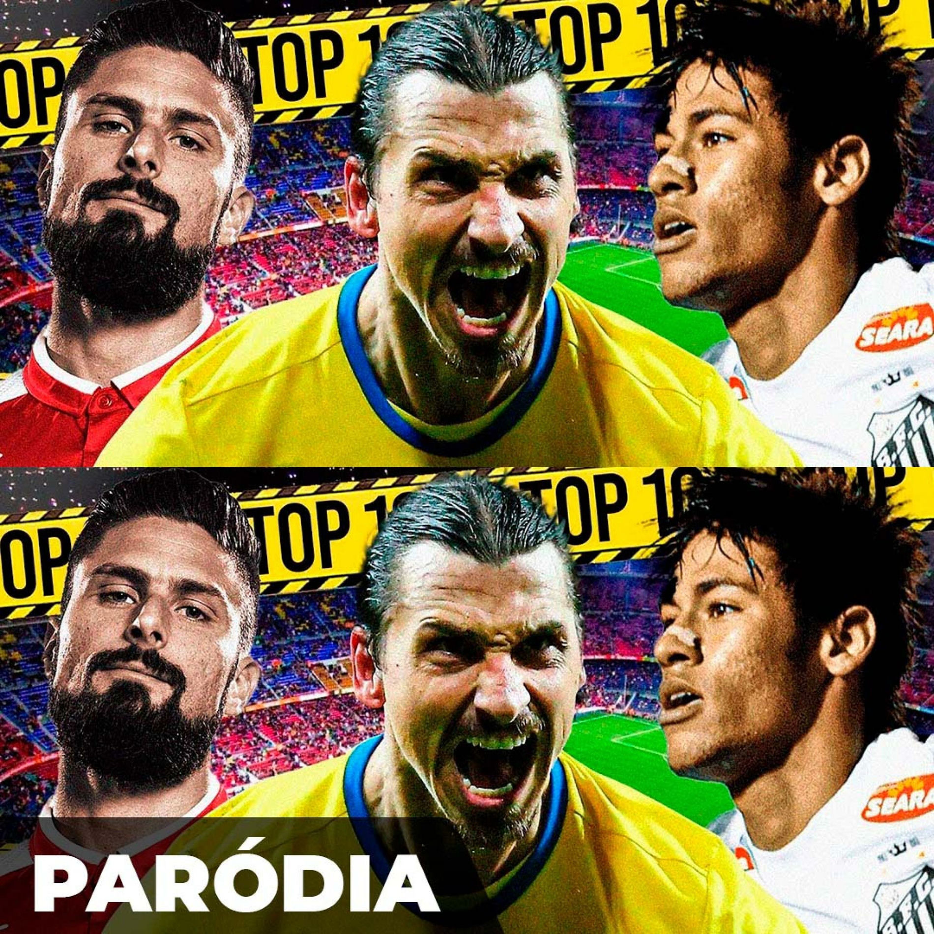 Album cover of Paródia - TOP 10 - PUSKAS / GOLS LENDÁRIOS