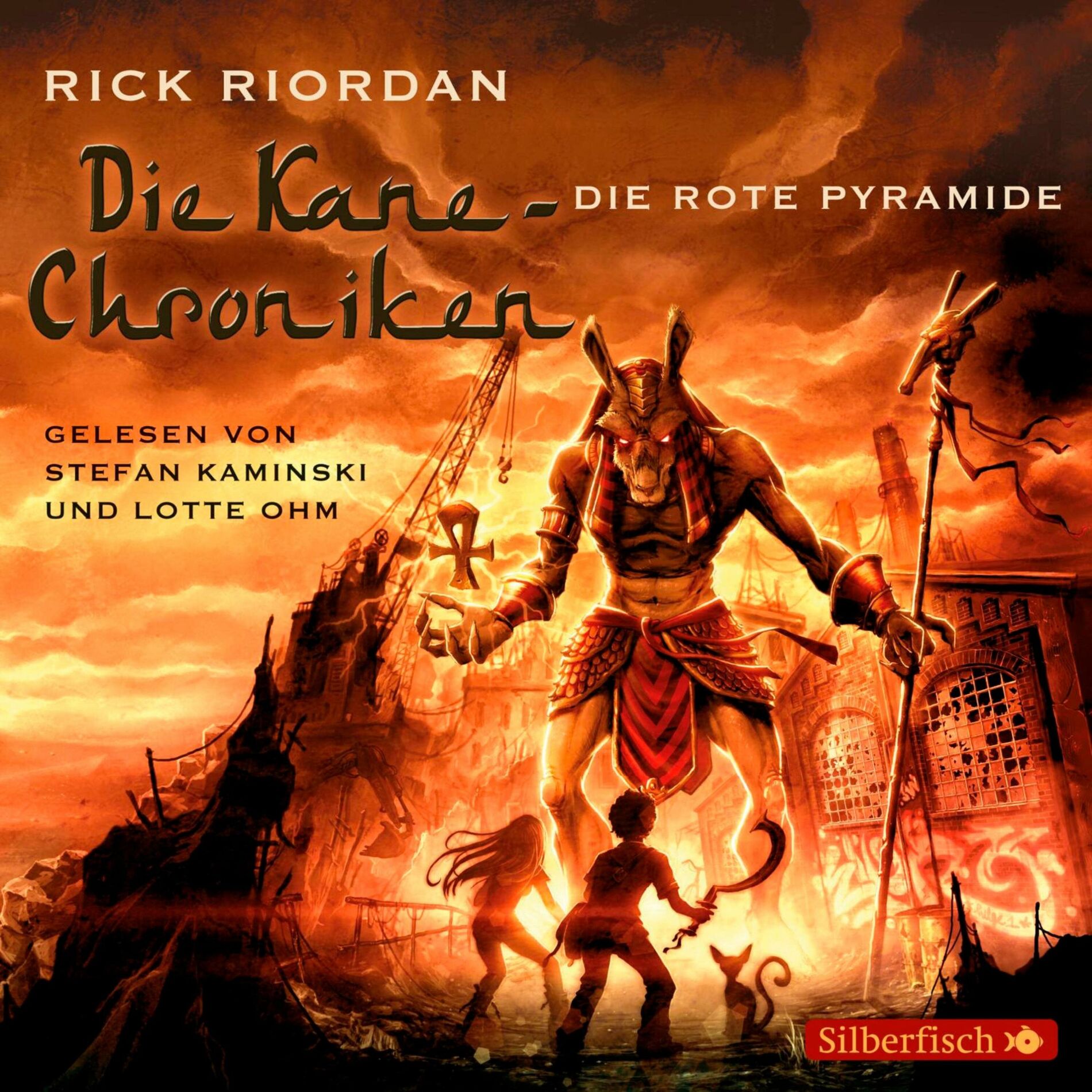 Album cover of Die Kane-Chroniken 1: Die rote Pyramide