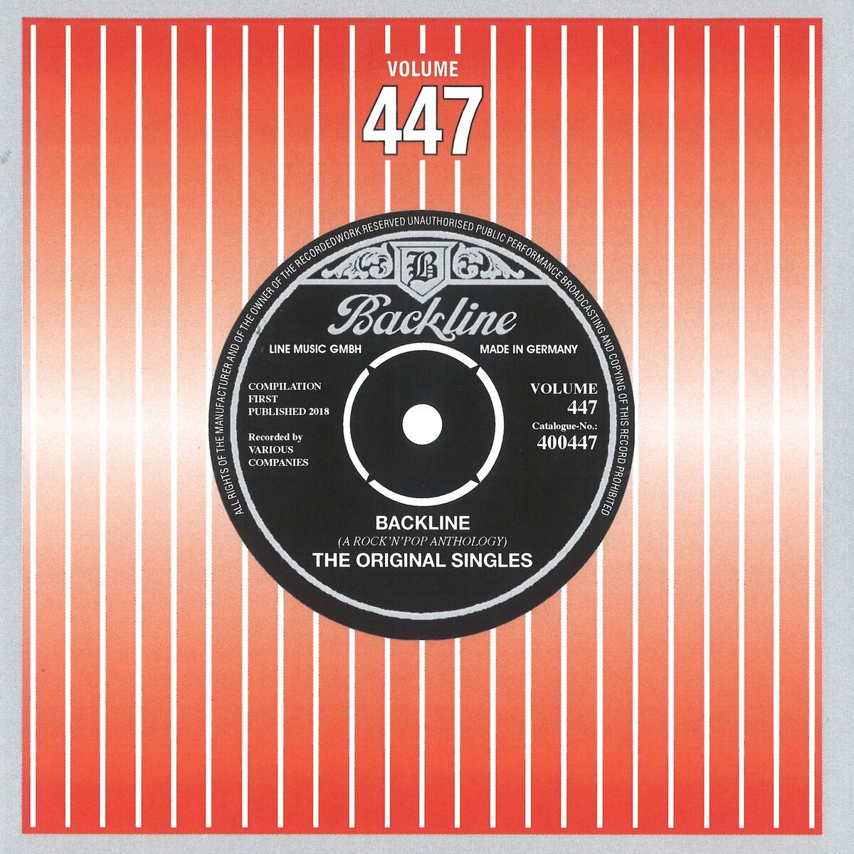 Album cover of Backline, Vol. 447