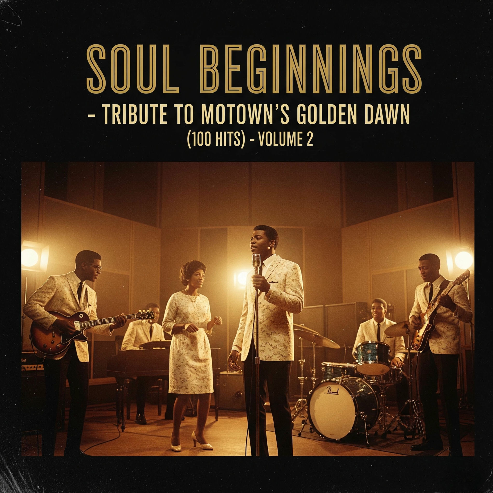Album cover of Soul Beginnings - Tribute to Motown's Golden Dawn (100 Hits) - Volume 2