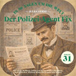 Cover of Der Polizei-Agent Fix (In 80 Tagen um die Welt, Folge 31) by undefined