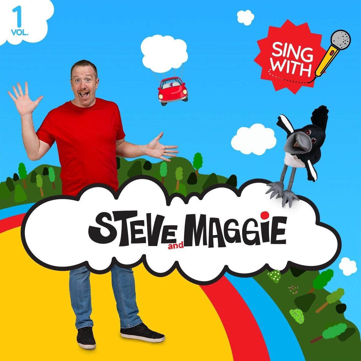 Album cover of Sing with Steve and Maggie, Vol. 1
