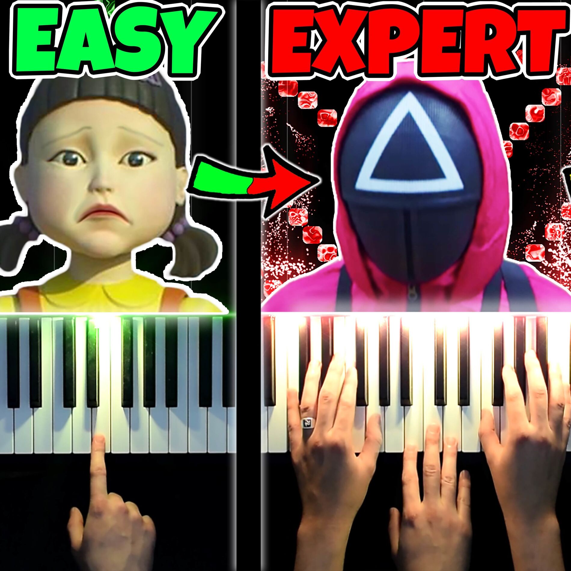 Album cover of Squid Game (Piano Version)