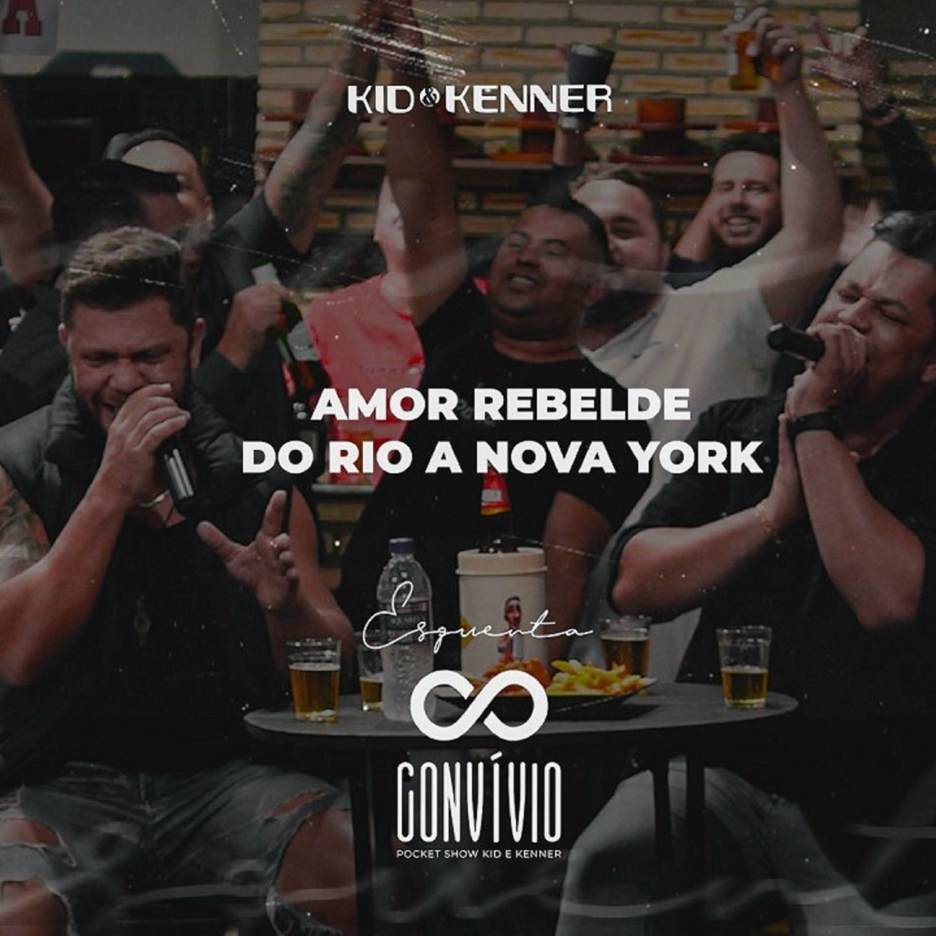 Album cover of Amor Rebelde / Do Rio a Nova York (Esquenta Convívio)