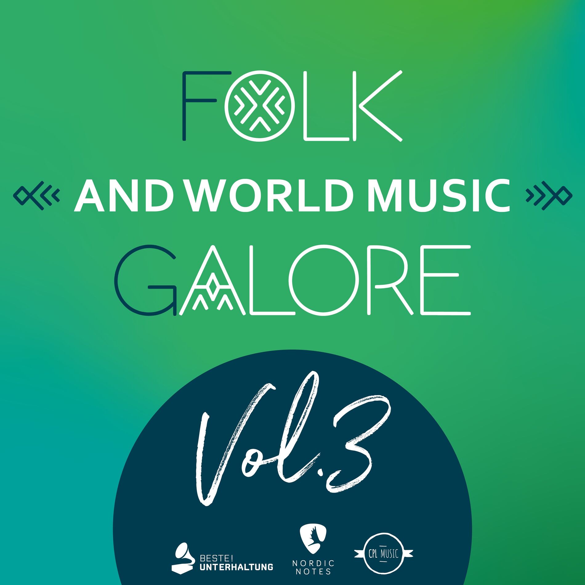 Album cover of Folk and World Music Galore, Vol. 3