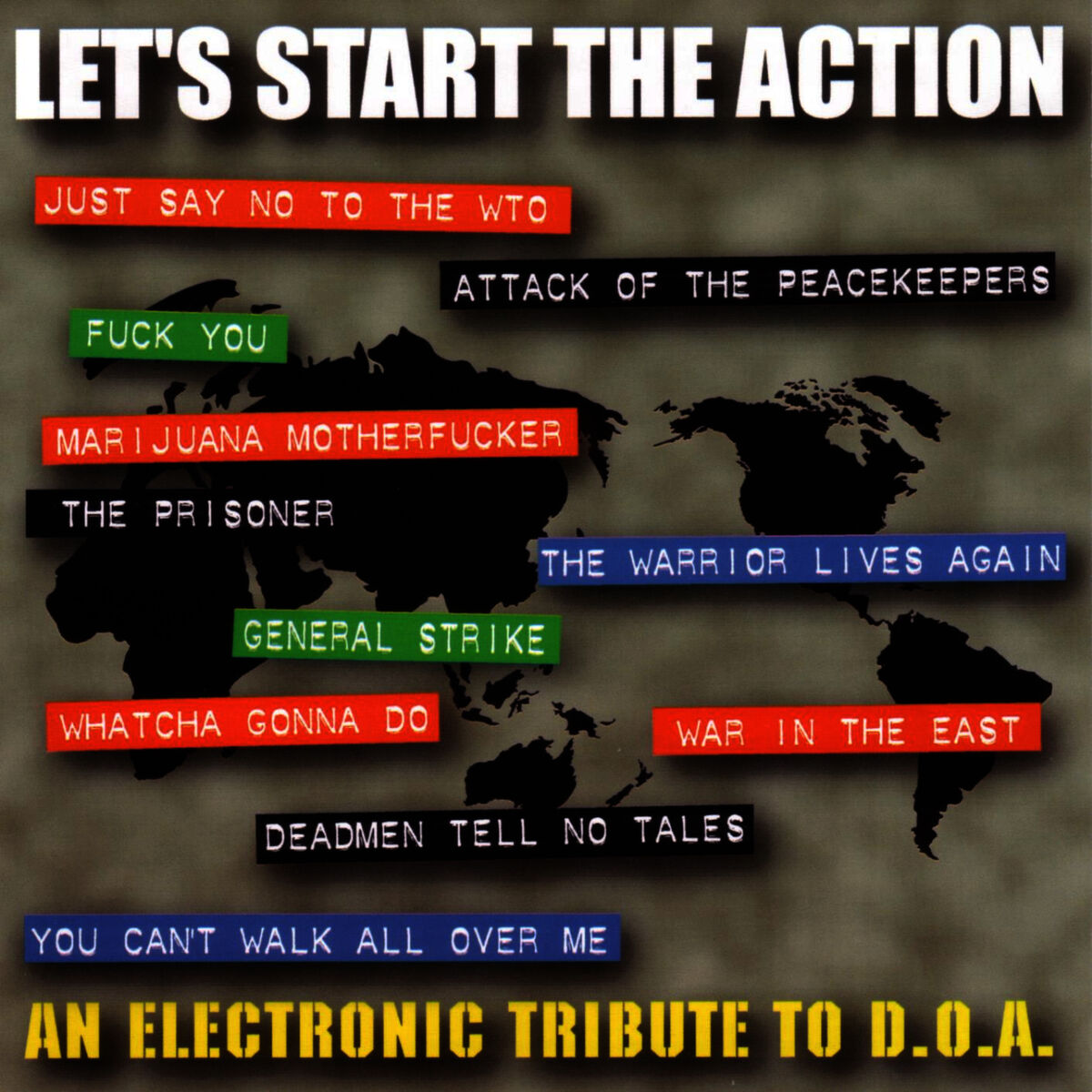 Album cover of Let's Start The Action, An Electronic Tribute To D.O.A.