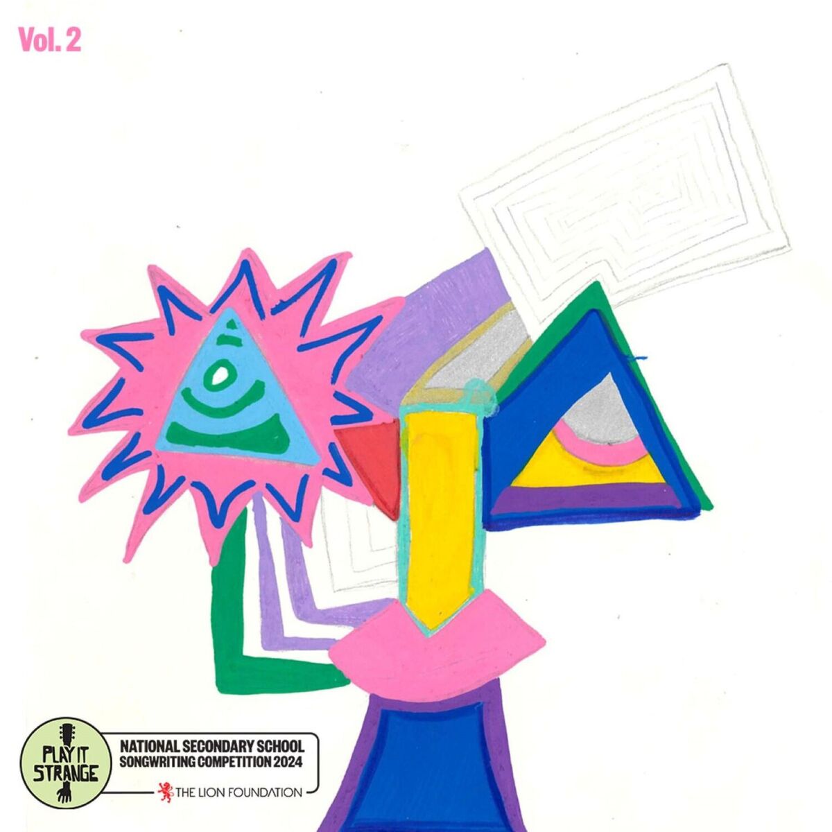 Album cover of Play It Strange - Yr 9-13 Songwriting Competition 2024, Vol. 2
