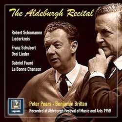 Cover of The Aldeburgh Recital: Schumann, Schubert & Fauré