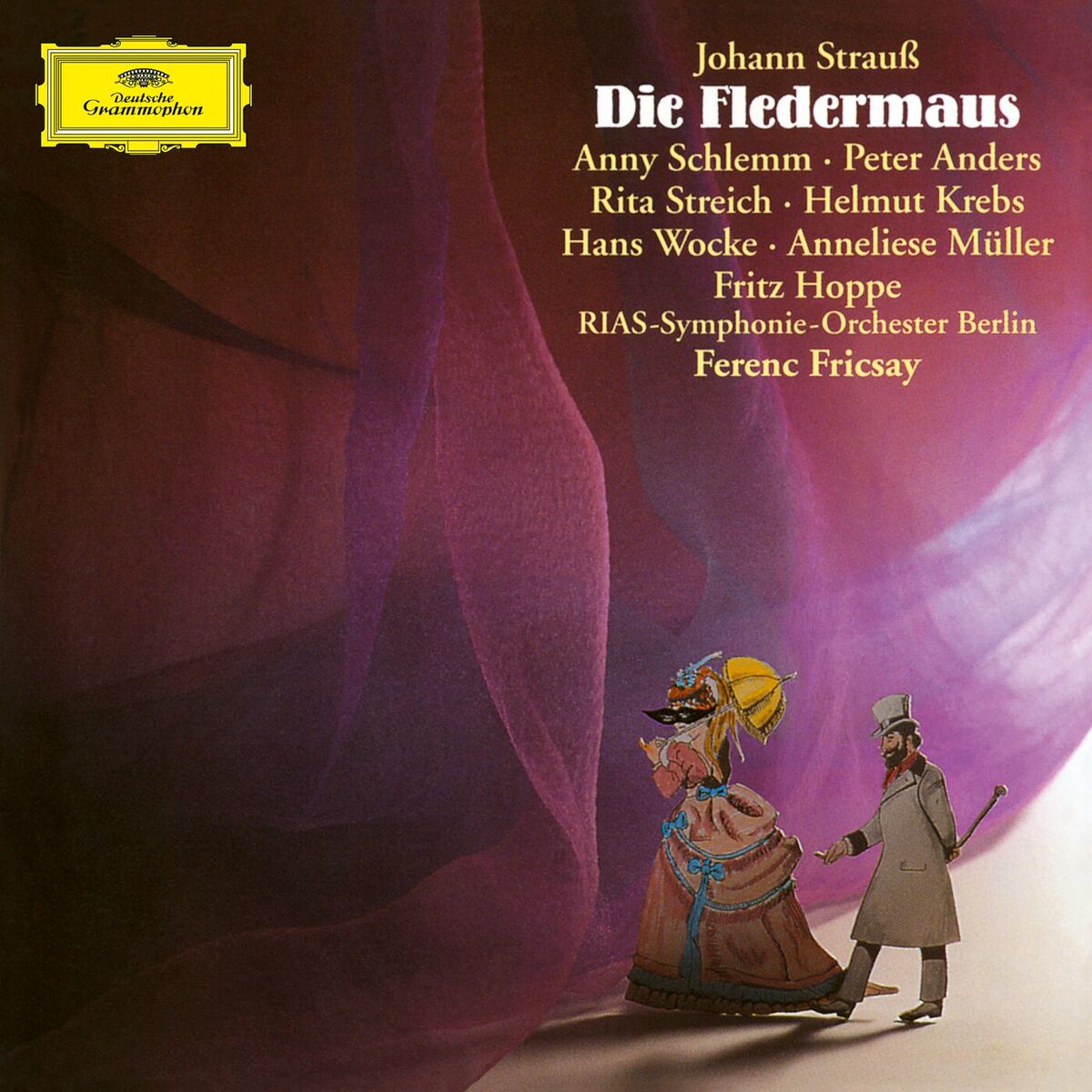 Album cover of J. Strauss II: Die Fledermaus