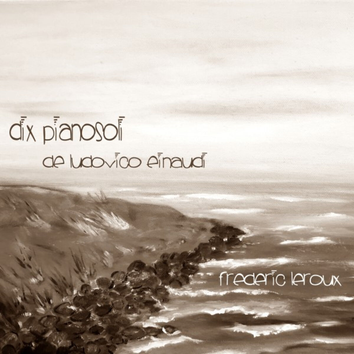 Album cover of Dix pianosoli de Ludovico Einaudi