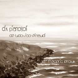 Cover of Dix pianosoli de Ludovico Einaudi