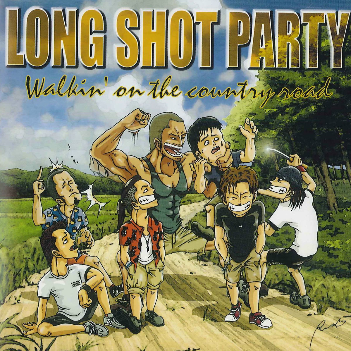 Album cover of Walkin' on the country road