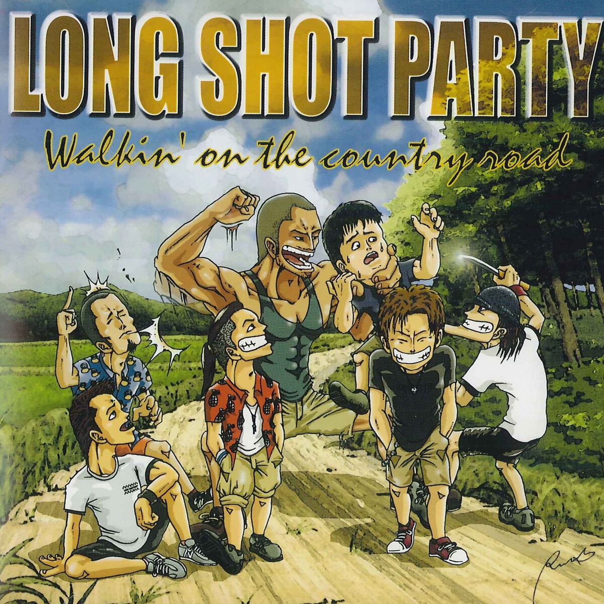 Album cover of Walkin' on the country road