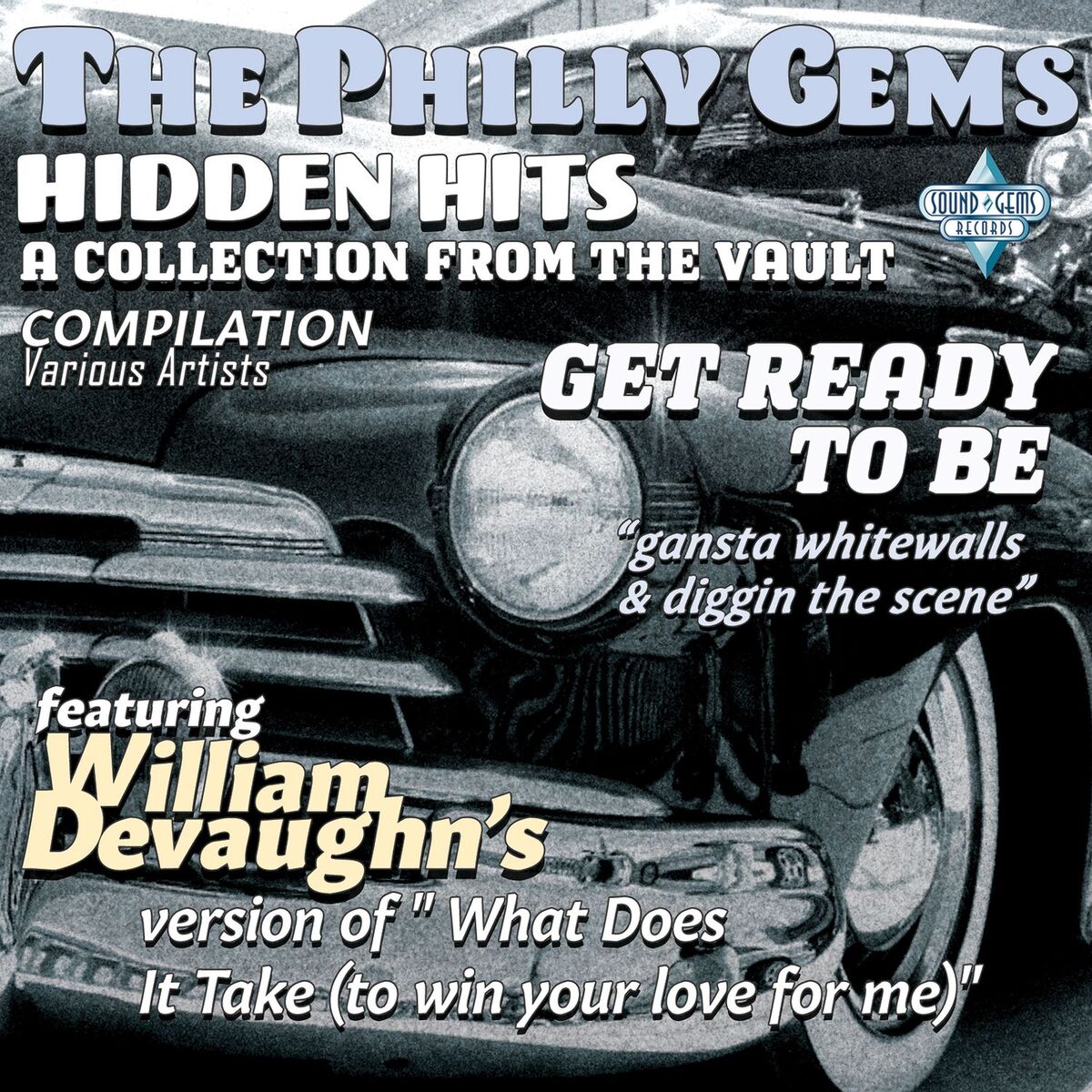 Album cover of The Philly Gems Hidden Hits, a Collection from the Vault
