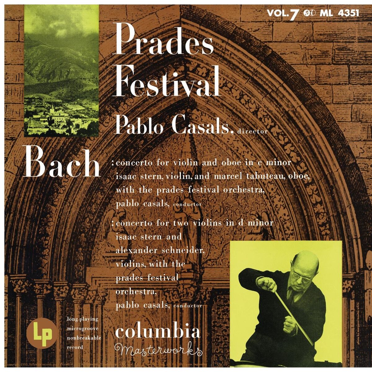 Album cover of Isaac Stern Plays Bach at the Prades Festival