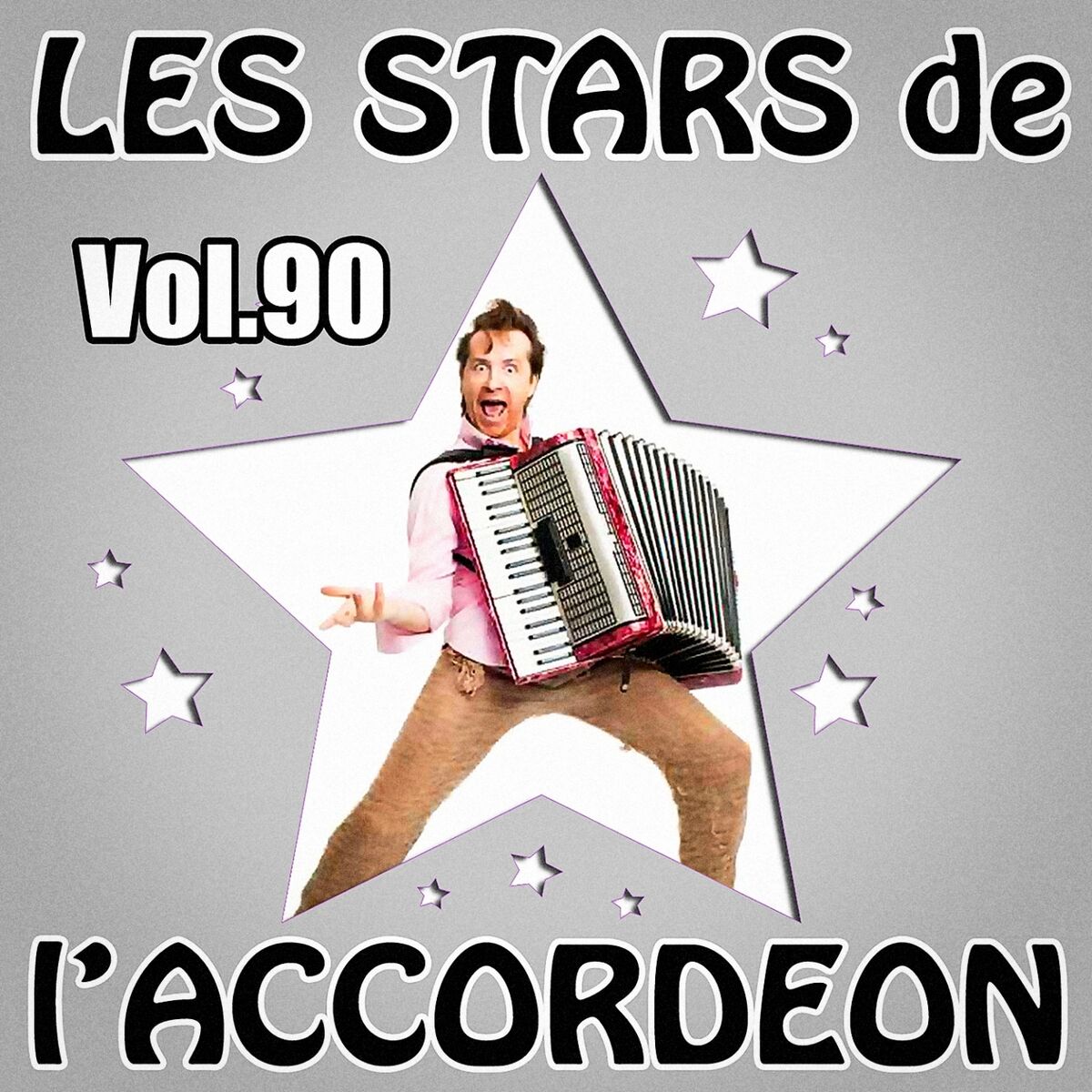 Album cover of Les stars de l'accordéon, vol. 90