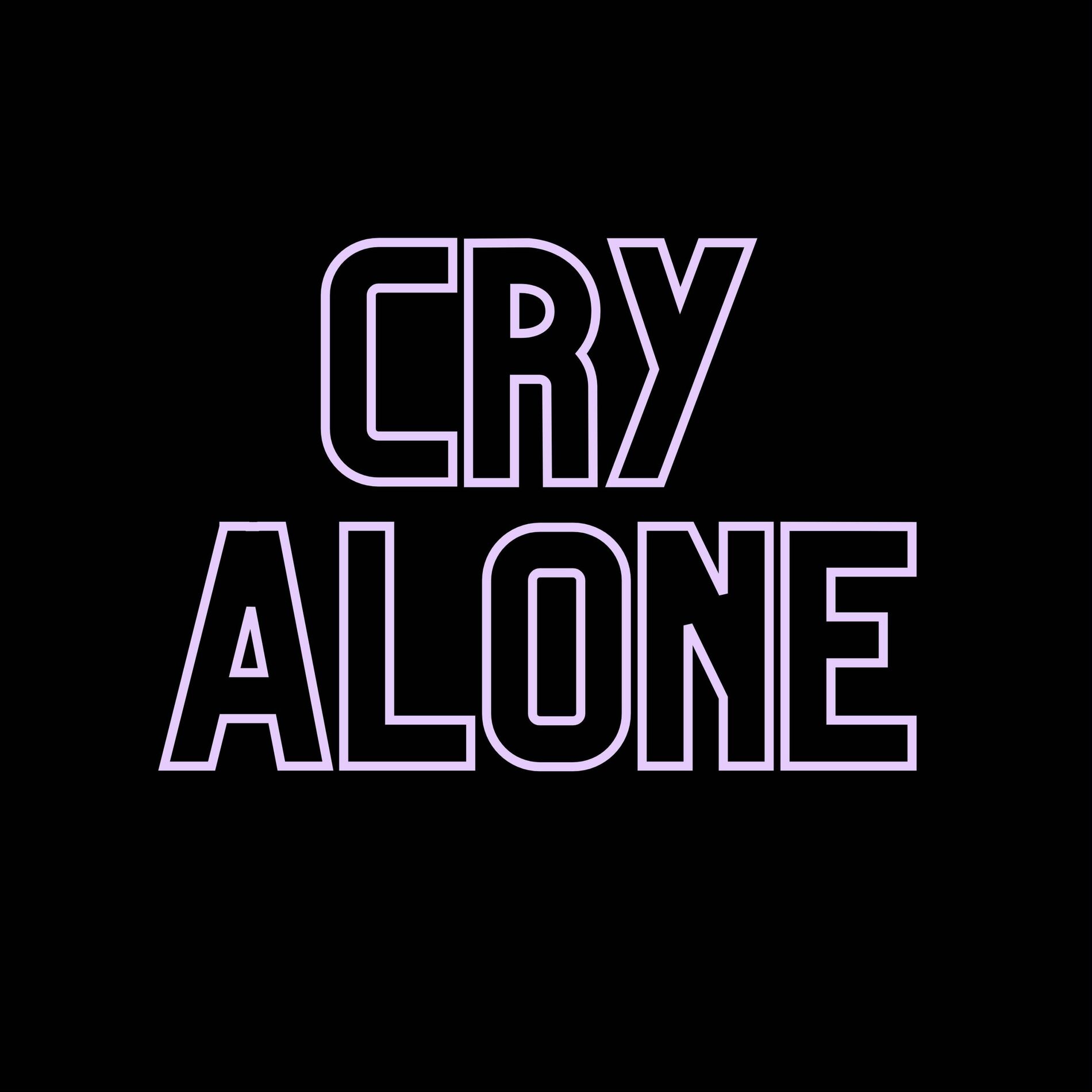 Album cover of CRY ALONE