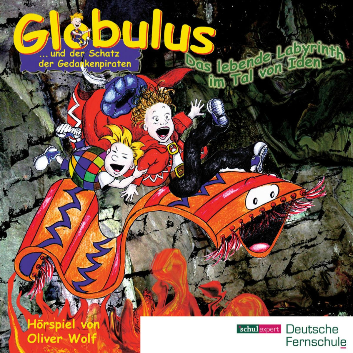 Album cover of Globulus und der Schatz der Gedankenpiraten, Das lebende Labyrinth im Tal von Iden