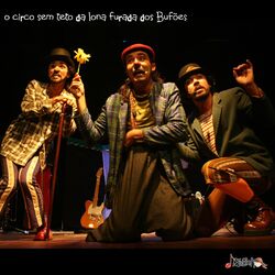 Cover of O Circo Sem Teto da Lona Furada Dos Bufões