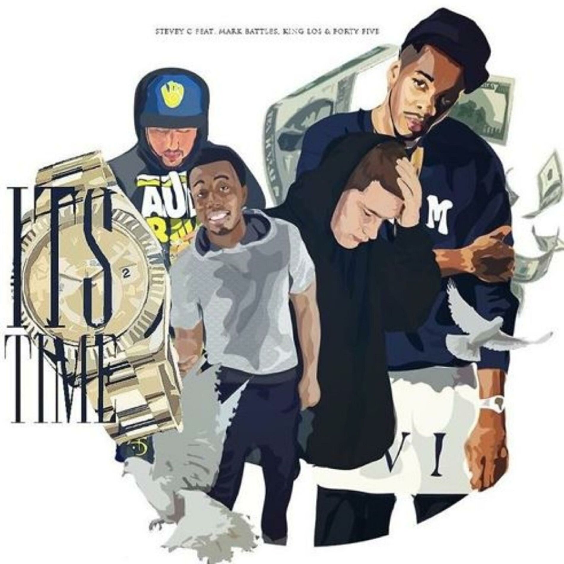 Album cover of It's Time (feat. King Los, Mark Battles & .45)