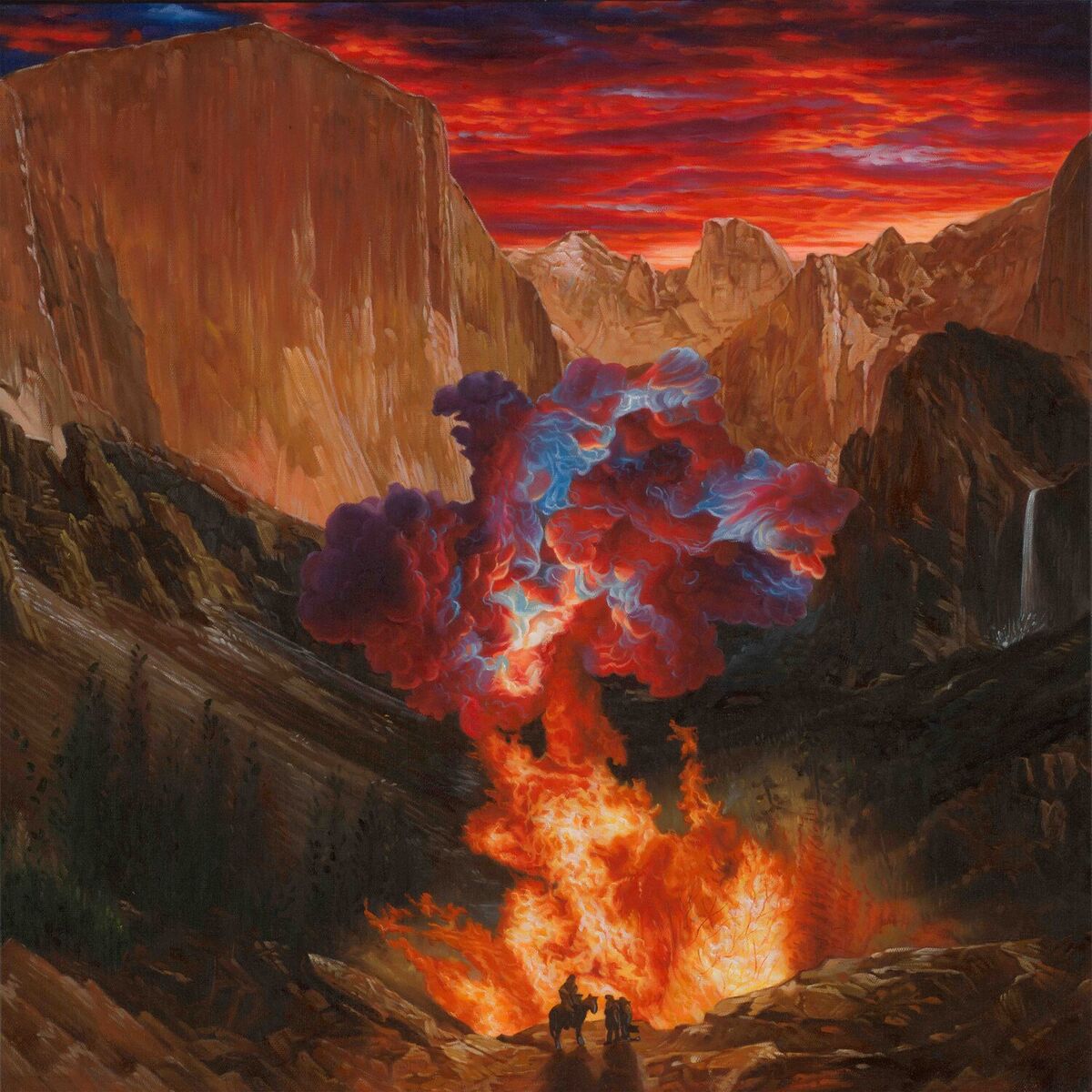 Album cover of The Darkness Dressed in Colored Lights