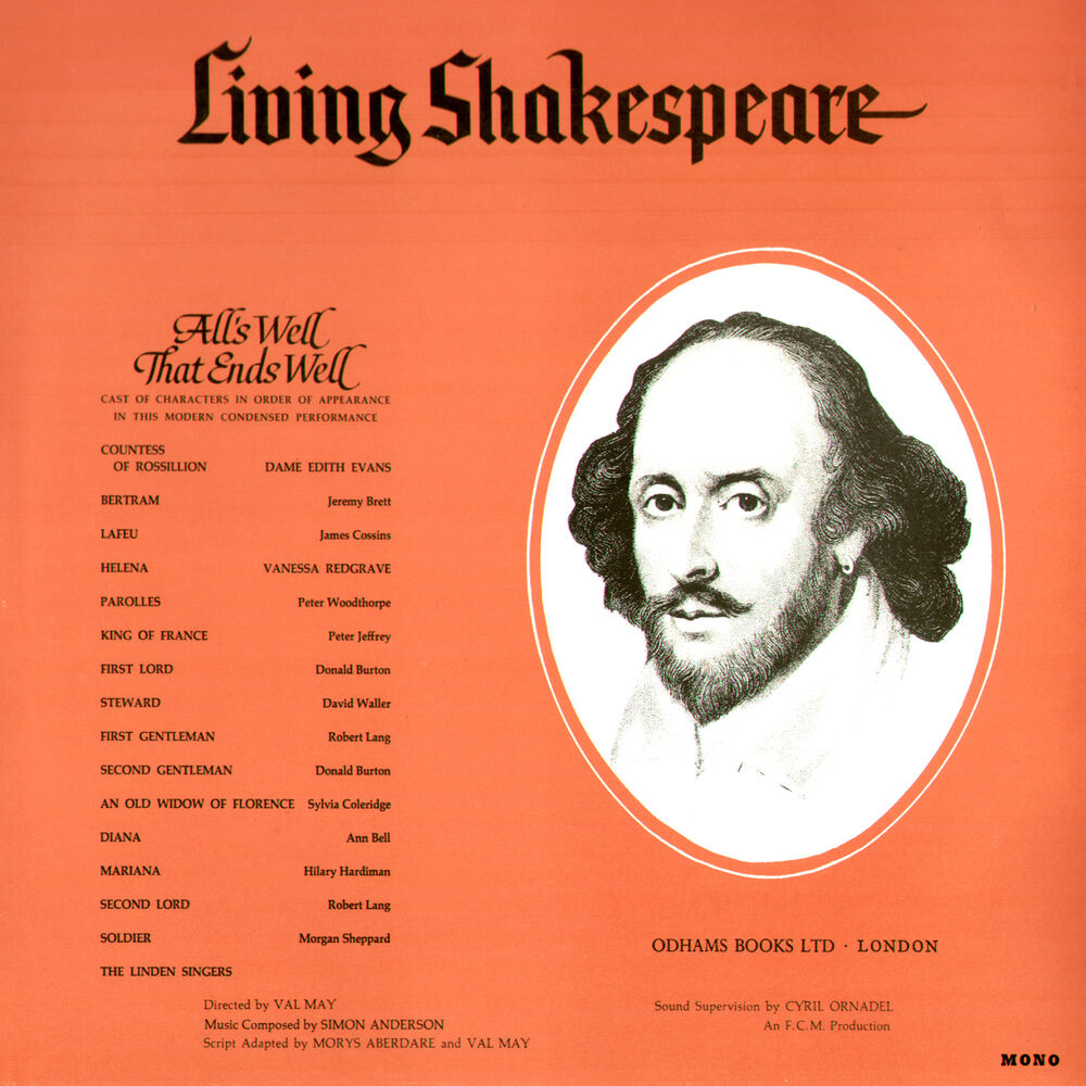 Picture of Shakespeare's All's Well That Ends Well