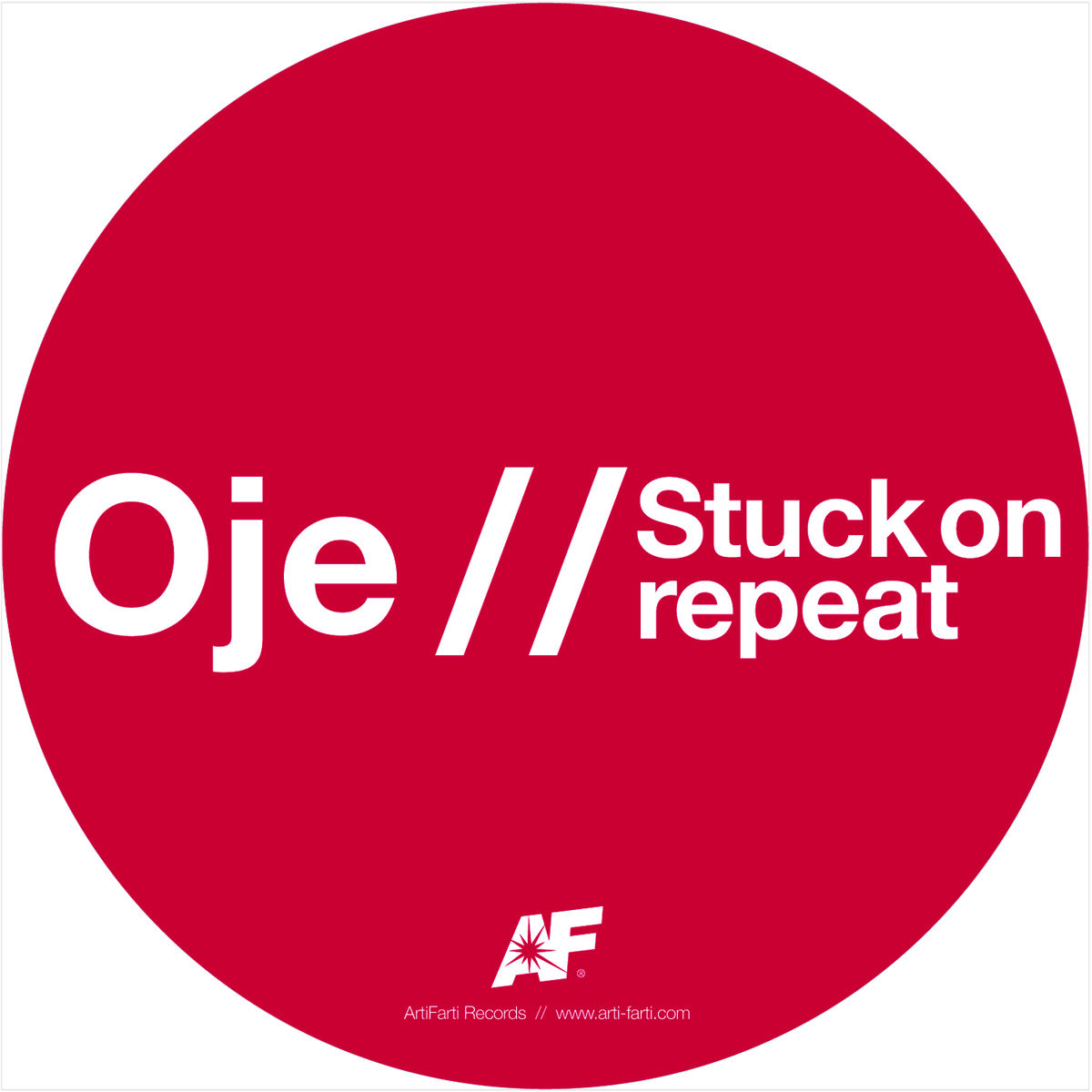 Album cover of Oje / Stuck on repeat