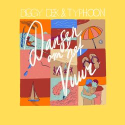 Cover of Dansen Om Het Vuur