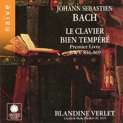 Cover of Bach: Le clavier bien tempéré, Livre I (Clavecin Hans Ruckers II 1624)