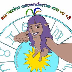 Cover of Eu Tenho Ascendente em Vc <3