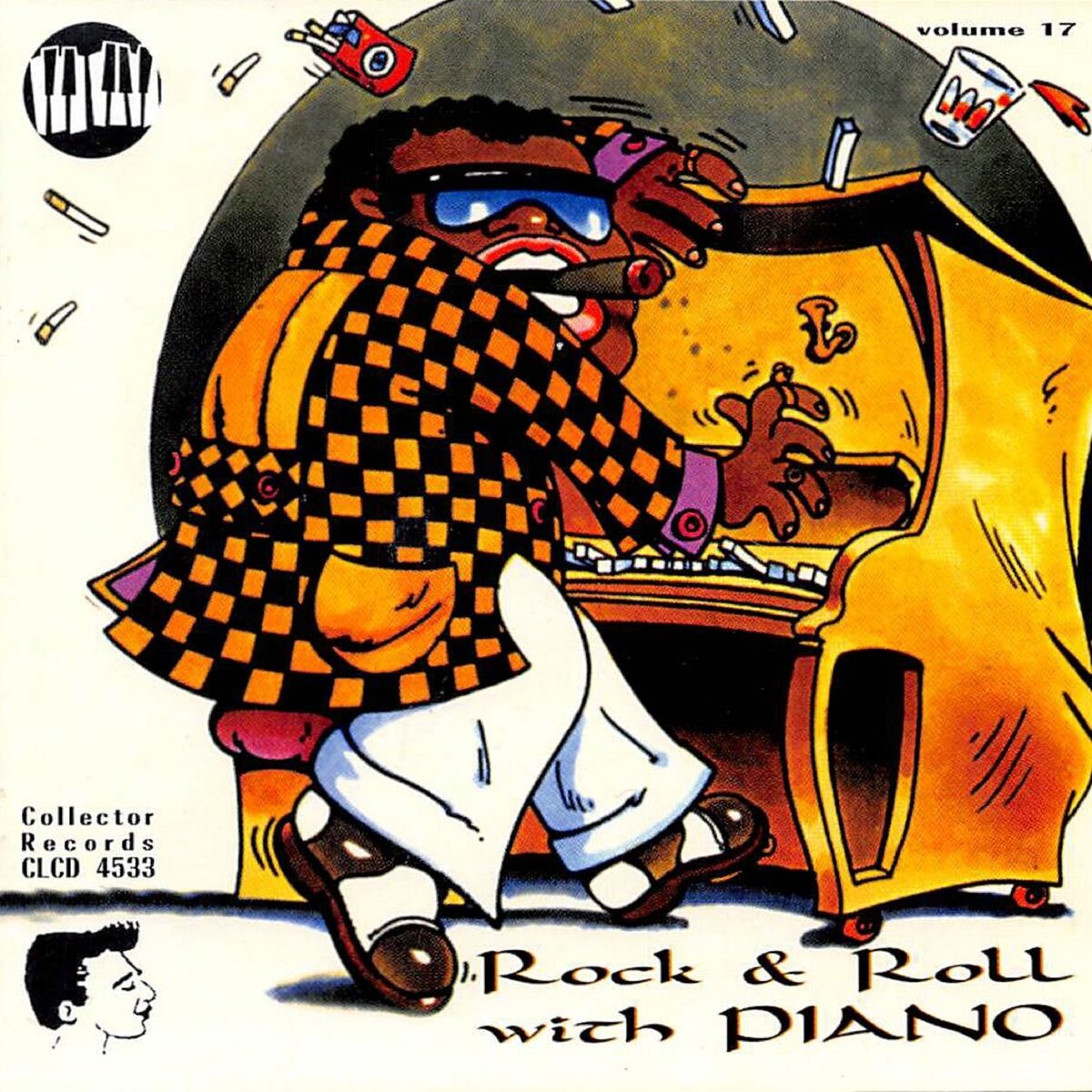 Album cover of Rock'n'Roll with Piano, Vol. 17