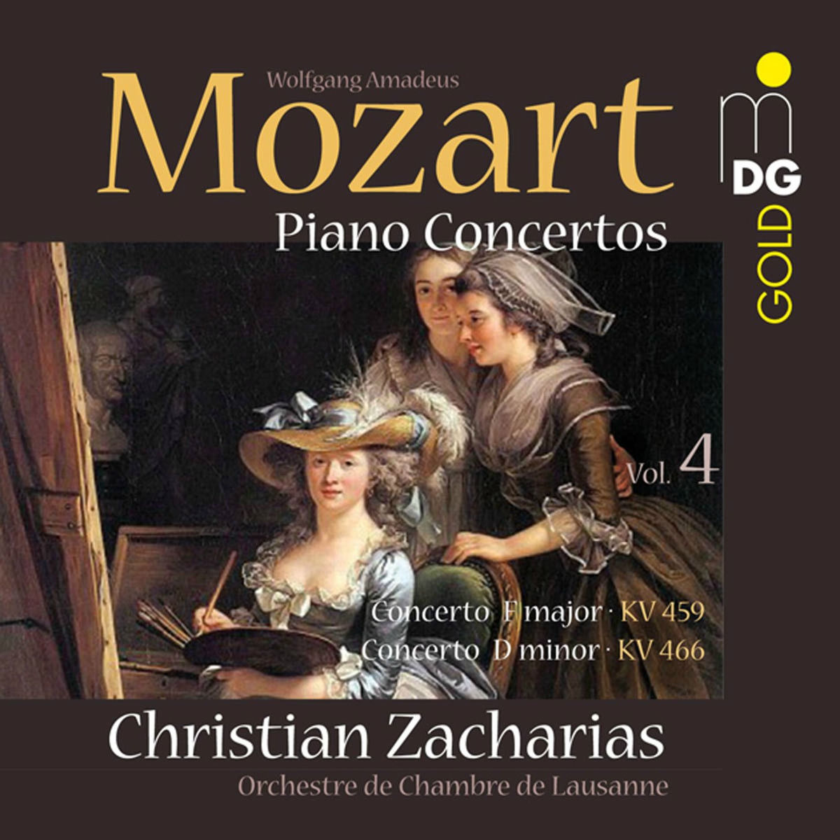 Album cover of Mozart: Piano Concertos Vol. 4