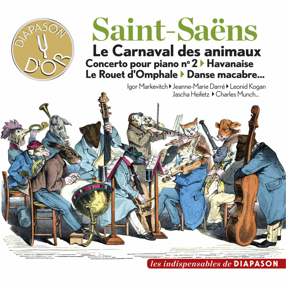 Picture of Saint-Saëns: Le Carnaval des animaux, Concerto pour piano No. 2, Havanaise, Le rouet d'Omphale, Danse macabre... (Les indispensabl