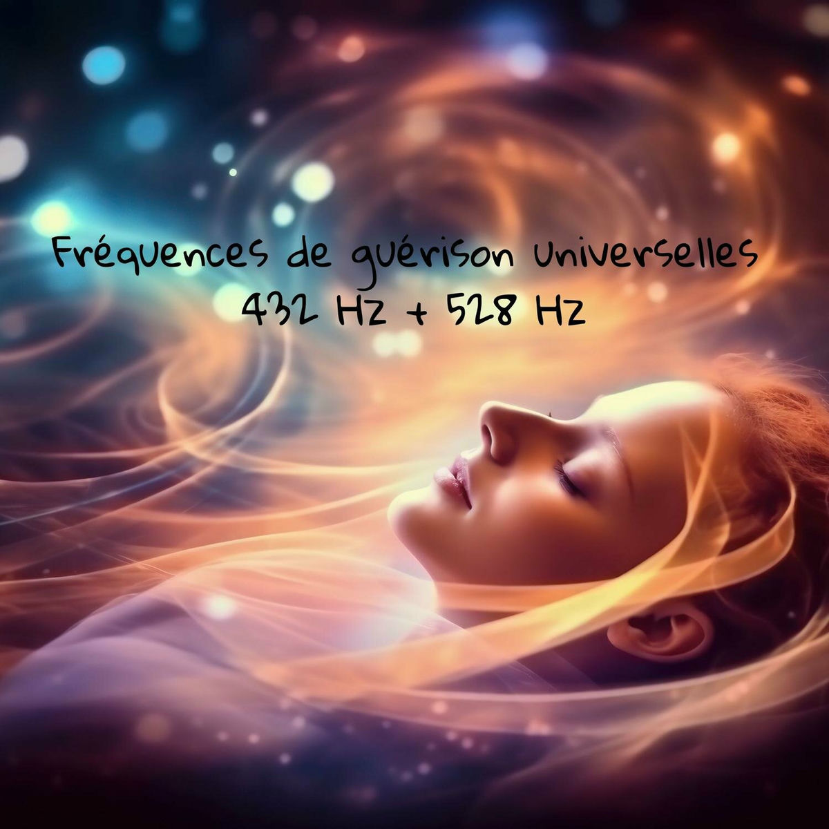 Album cover of Fréquences de guérison universelles (432 Hz + 528 Hz) : Boost de mélatonine, soulagement du stress et calme mental