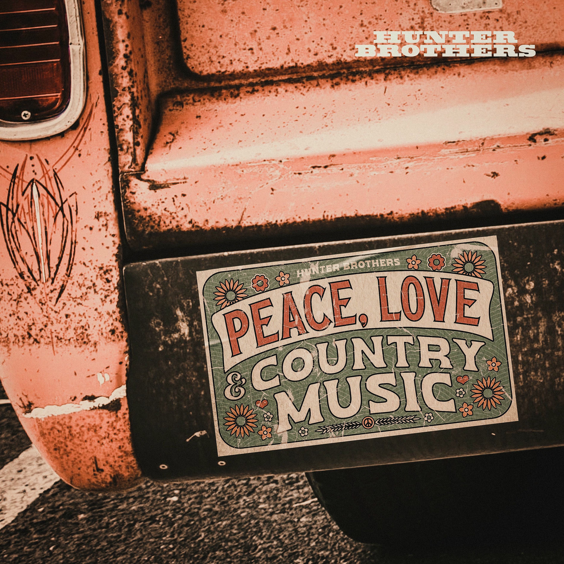 Album cover of Peace, Love & Country Music