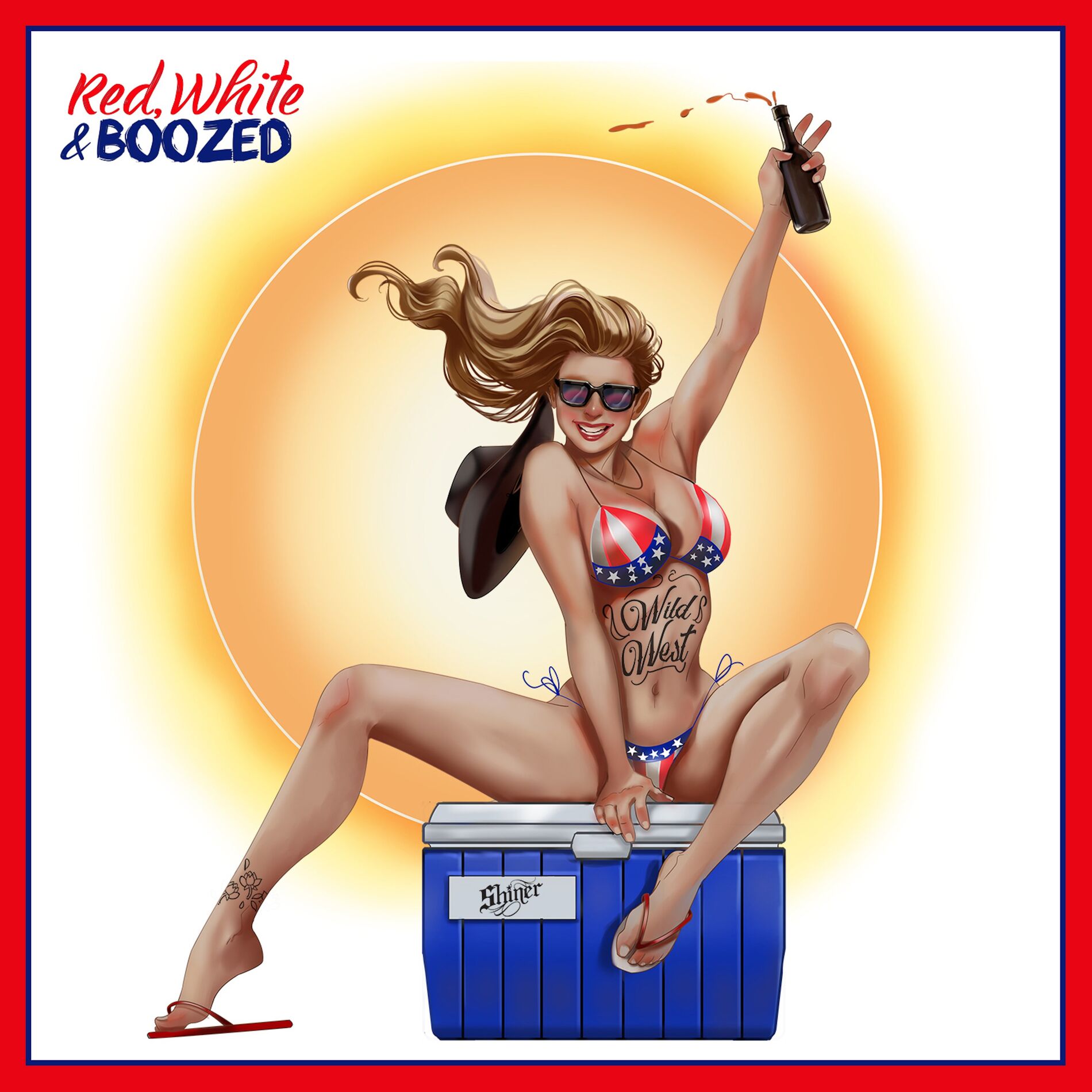 Album cover of Red, White & Boozed