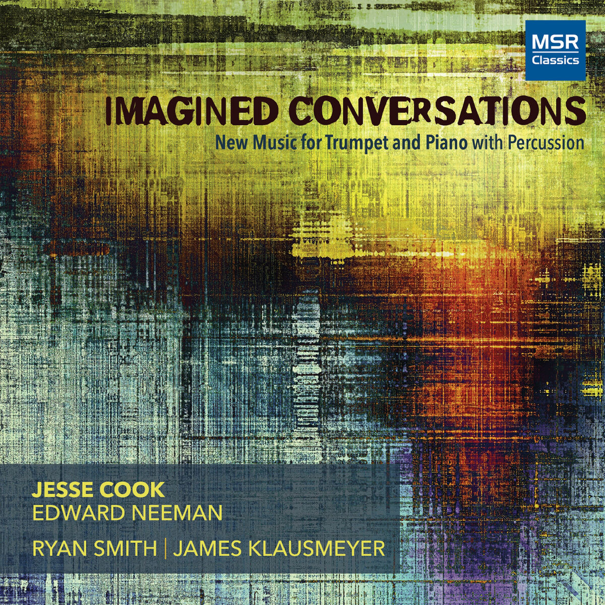 Album cover of Imagined Conversations - New Music for Trumpet and Piano with Percussion