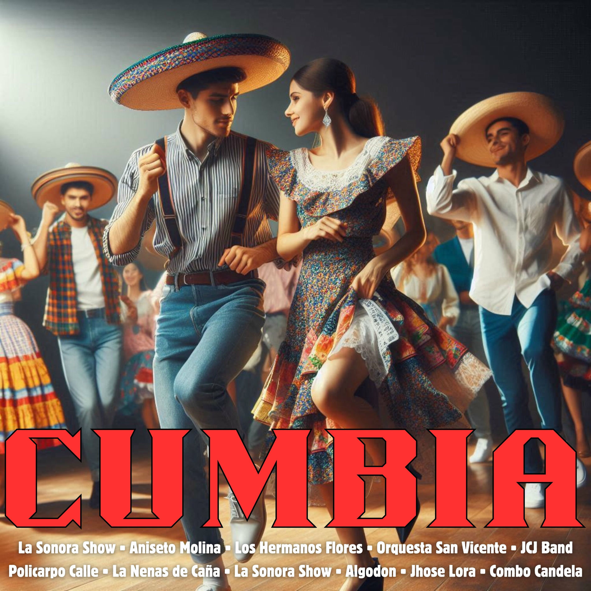 Album cover of The Best of Latin Dance - Cumbia