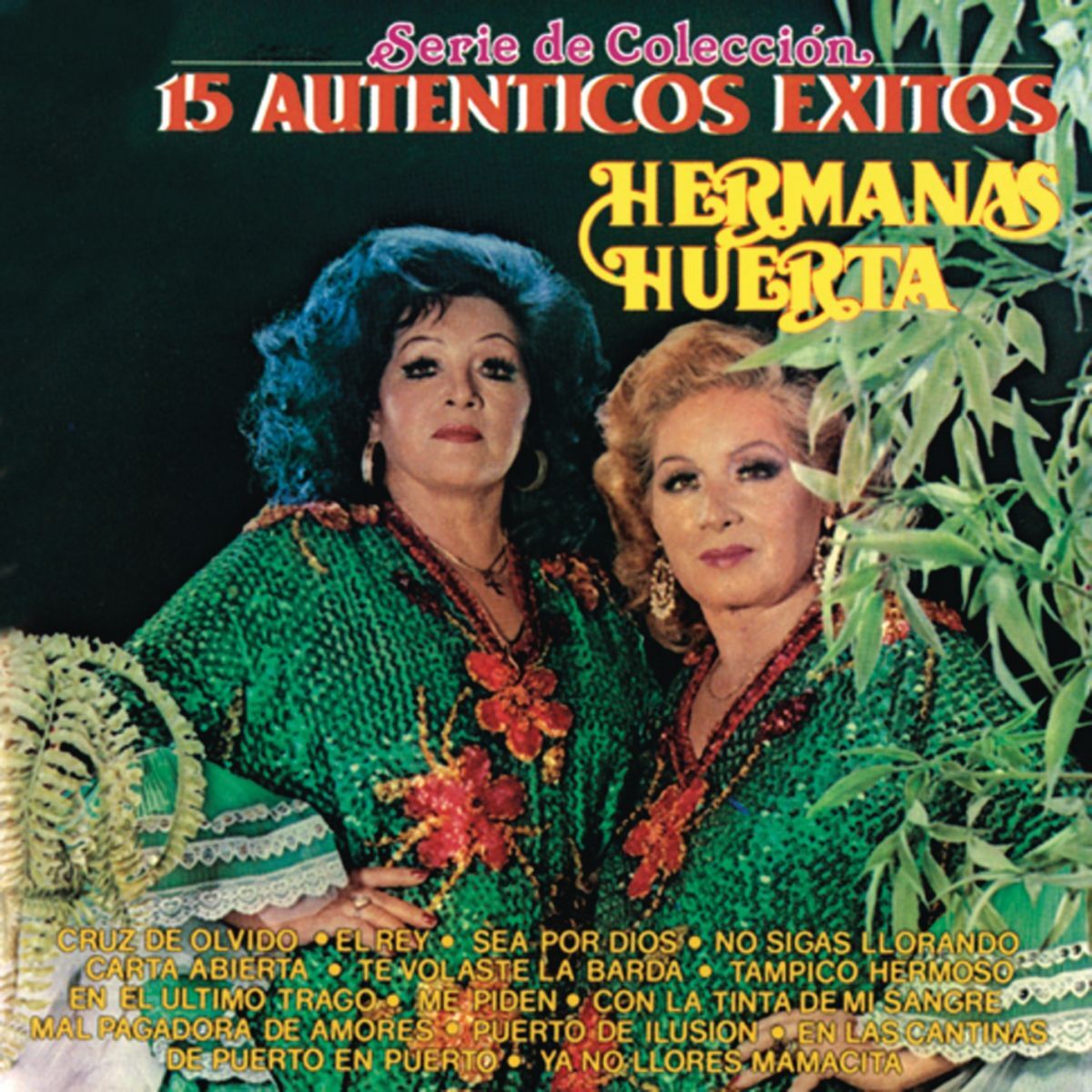 Album cover of Serie De Colección 15 Autenticos Exitos - Hermanas Huerta