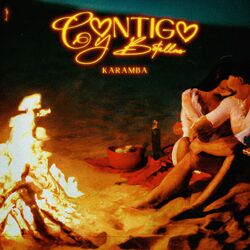 Cover of Contigo y botellas (feat. Lea in the mix)
