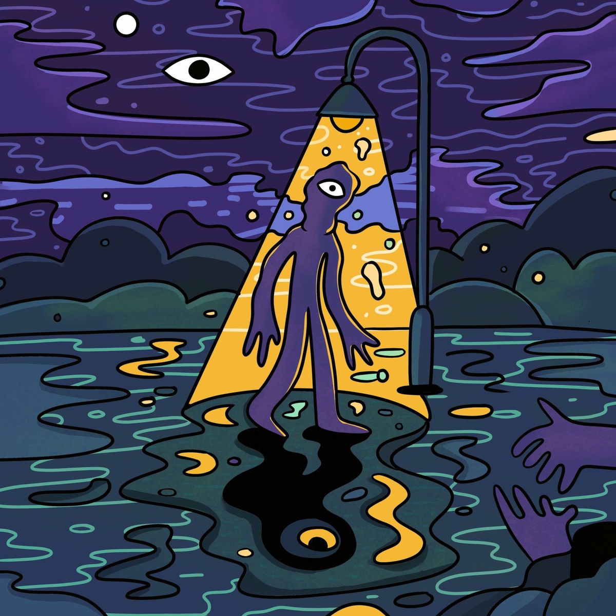 Album cover of 4am street lamp