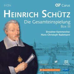 Cover of Heinrich Schütz: Die Gesamteinspielung (Vol. 15-20)