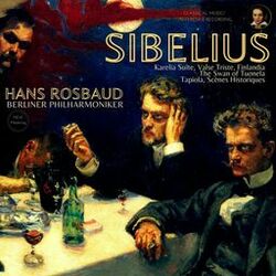 Cover of Sibelius: Karelia Suite, Valse Triste, Finlandia .. by Hans Rosbaud