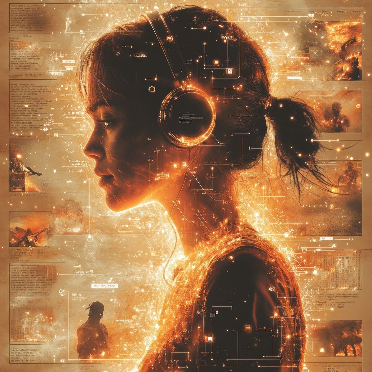 Album cover of Sleep's Secret Garden: Lost in the Enchantment of Brown Noise