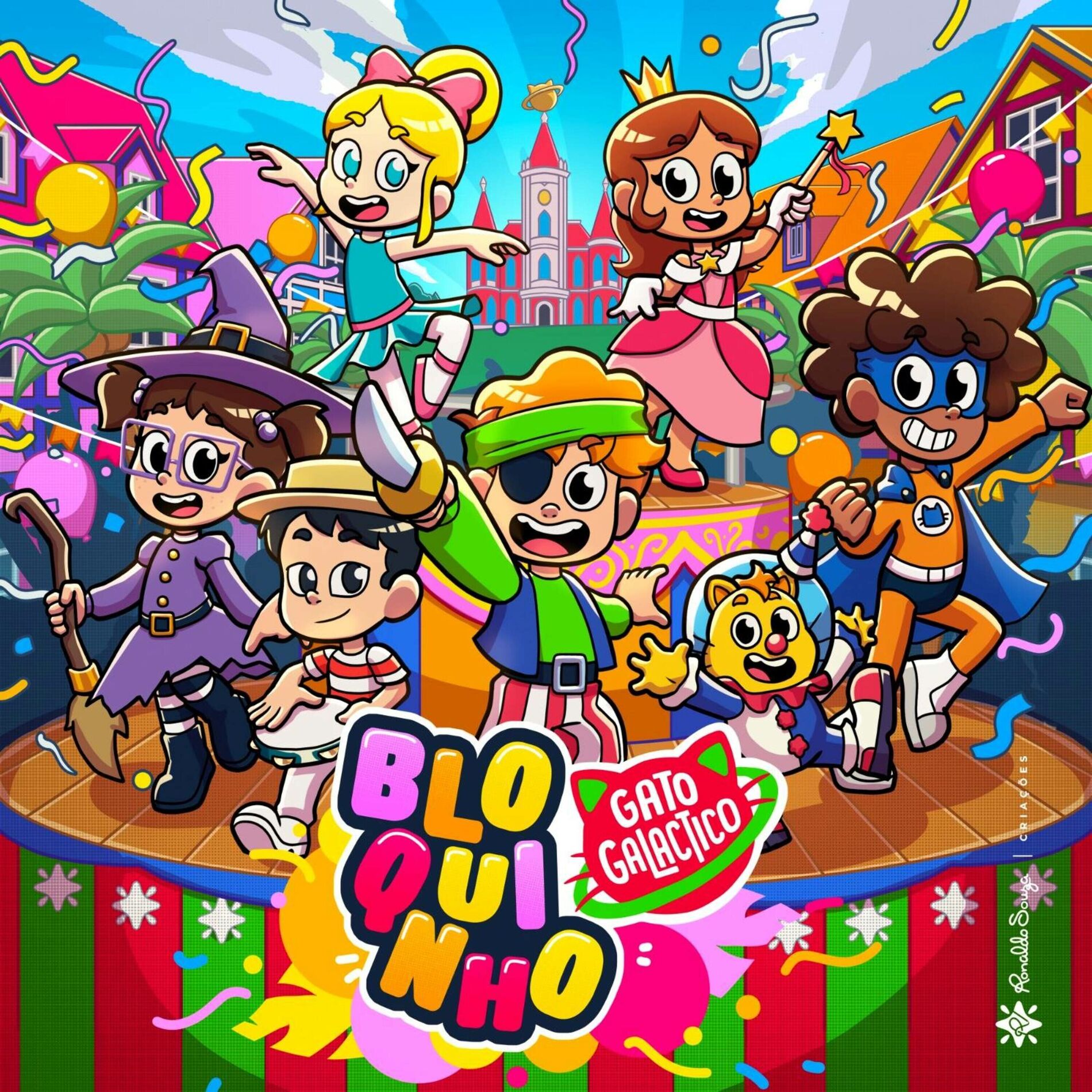Album cover of Bloquinho do Gato Galáctico