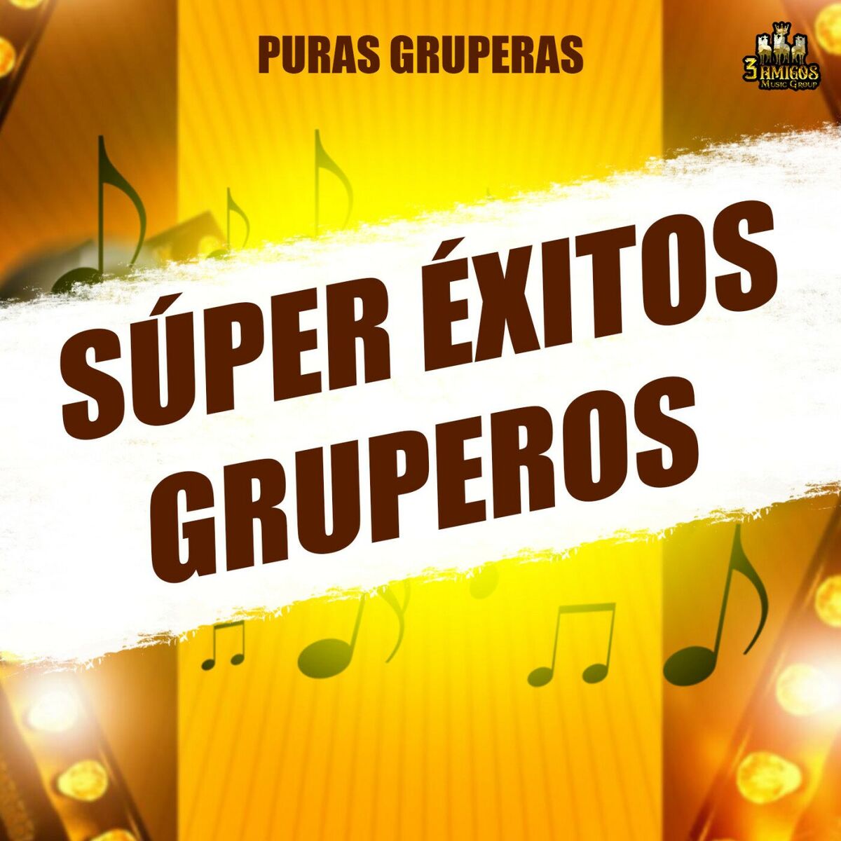 Album cover of Puras Gruperas