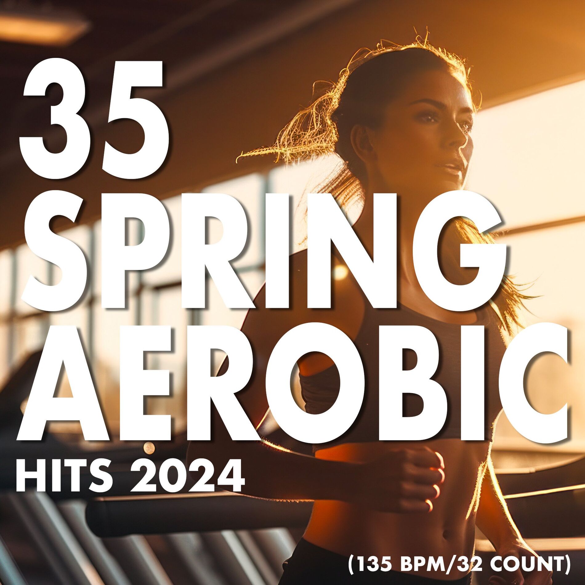 Album cover of 35 Spring Aerobic Hits 2024